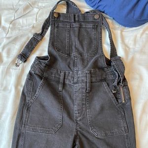 Madewell Black Overalls EUC